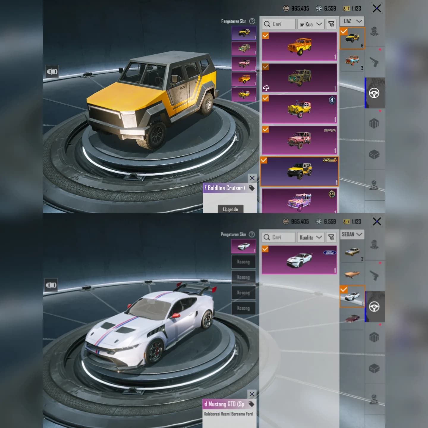 X Suit Phoenixtra Bintang 4 Kill Mess + Set Gilt 4 Biji + 2 M4 + Sport Car - 9