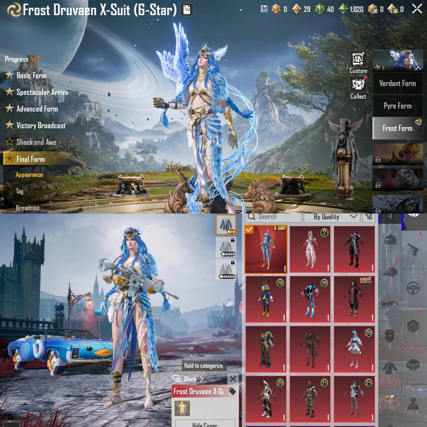 Xsuit Lvl 4 Kilmes + M4 Gc Lvl 4 + 2x Conqu + Rp Max - 2