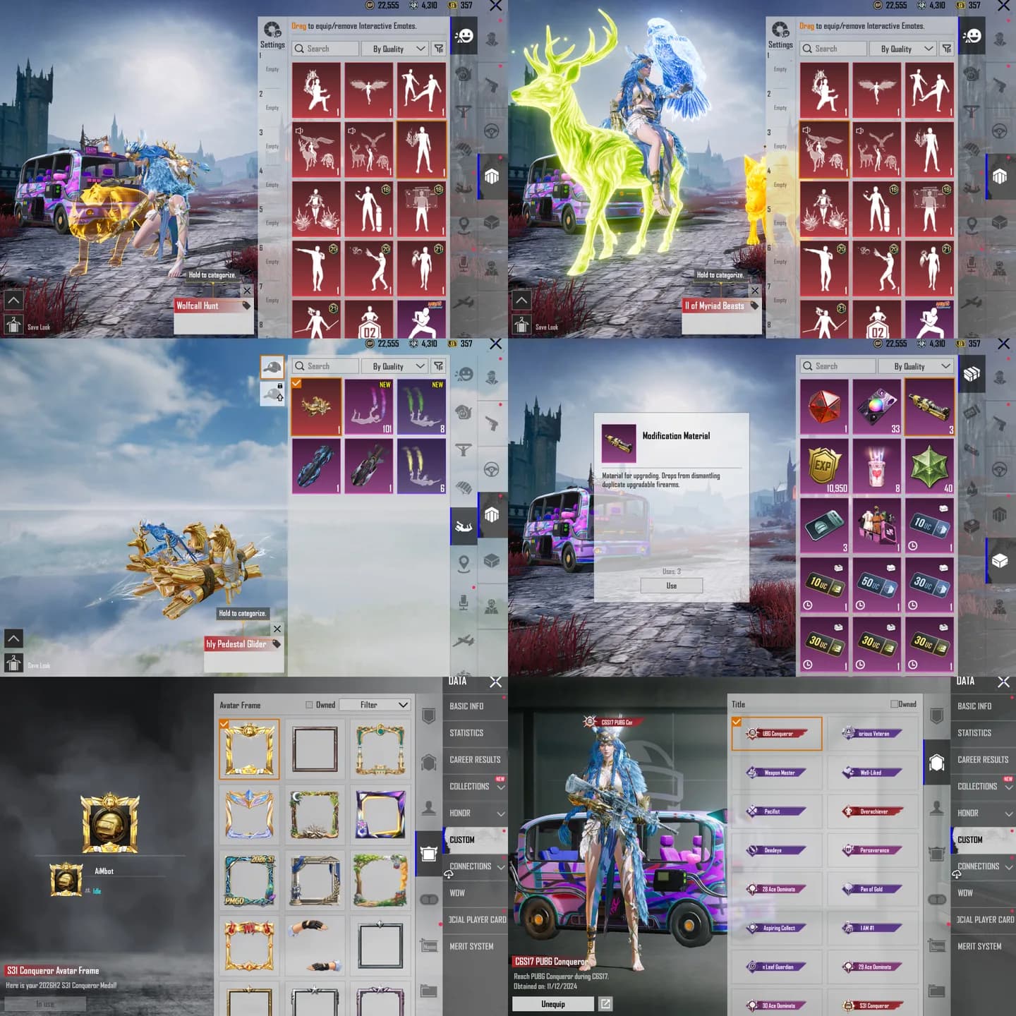Xsuit Lvl 4 Kilmes + M4 Gc Lvl 4 + 2x Conqu + Rp Max - 7