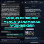 modus penipuan ryzenrekber